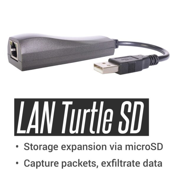 HAK5 Lan Turtle SD inkl. Field Guide