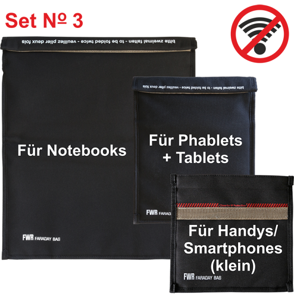 FWR Faraday Bag Set 3 &ndash; 4. Gen.