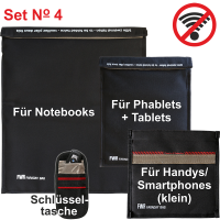 FWR Faraday Bag Set 4 &ndash; 4. Gen.
