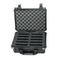 Transportkoffer f&uuml;r 10 x 3,5 Festplatten + DriveBoxen